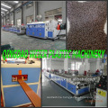 Export to Mexico market of WPC PE outdoor decking & chairs profile line